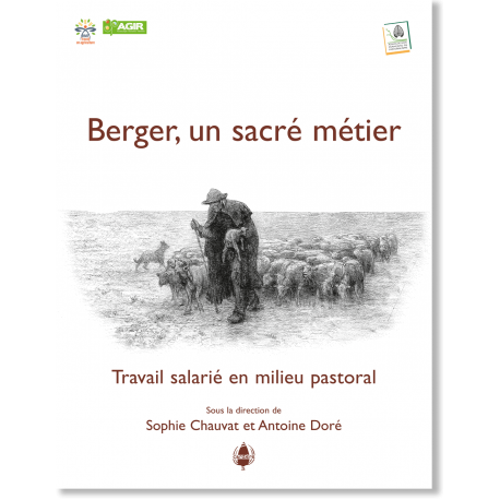 Berger, un sacré métier, dessin au fusain de Paul Vayson ©J.L.Maby ─ Cd13,Museon Arlaten-musée de Provence 