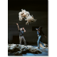 Spectacle « Tant qu’il y aura des brebis », mis en scène par Léa Carton de Gramont, avec Maybie Vareilles et Arthur Amard © Alba